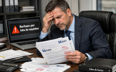 Aviso de actualización de socios y accionistas ante el RFC: Alcance, requisitos y negativa del SAT a su presentación condicionada